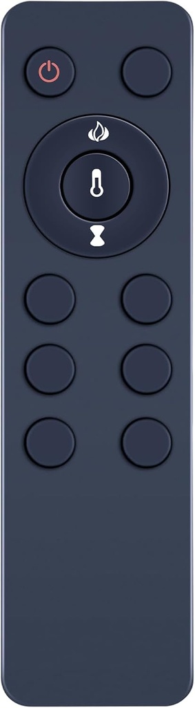 RETROSUN Replacement Remote Control for Twin Star Electric Fireplace Stove Heater DFI-5010-01 DFI-5010-02 DFI-5010-03 DFI-5010-04 DFI-5010-05 DFI-5010-06 DFI-5010-07 (T-A10)