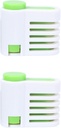 Kichvoe 2pcs 5 cake slicer leveler cake shaver toast slice layered bread slicer loaf guide bread cutting fixator tool cutter pie round Strip cutting machine