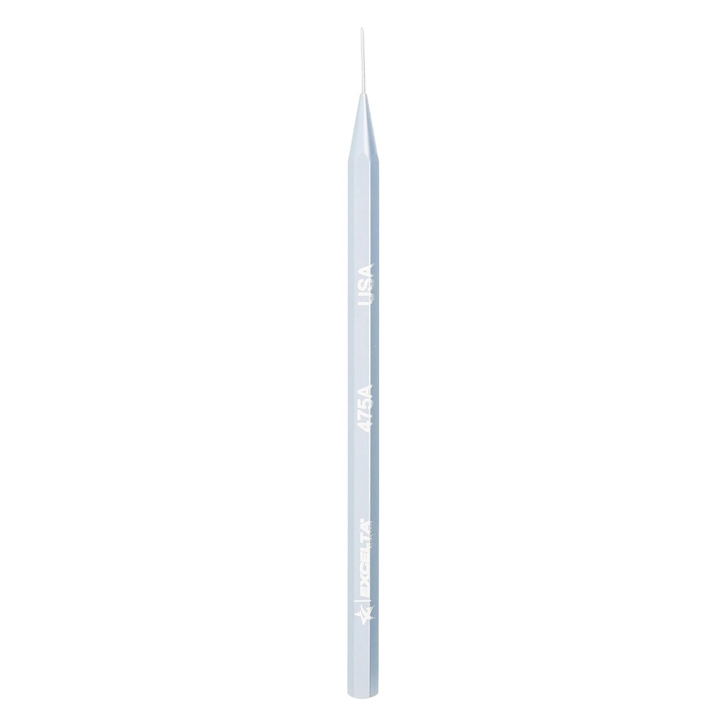 Excelta 475A Diamond Tipped Scribe, Aluminum Handle, .020" Fine Straight Tip, 4.5" Length, Conductive, Made in Japan, Professional
