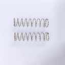 2-PACK Replacement Pruning Shear Spring (Length 2'' / Bore Diameter 3/8'') for Pruners, Trimming Scissors