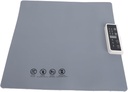 14.6x15.0in Electric Warming Tray Rollable Full Surface Heating with 5 Temperature Settings 1H 2H 4H Timer Silicone Food Warmer for Gatherings Parties Daily Use (Gray)