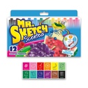 Mr. Sketch Scene markører, Chisel Tip, Diverse farver, 12 Greve - Sjov for børn, Farvelægning, Spark Kreativitet, kunst og håndværk