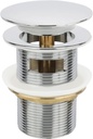 Chrome Freestanding Bathtub Drain Stopper, Compatible with Drain Kit
