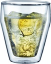 Bodum Torst 2-Piece 8-Ounce Double Wall Glass, Small, Clear