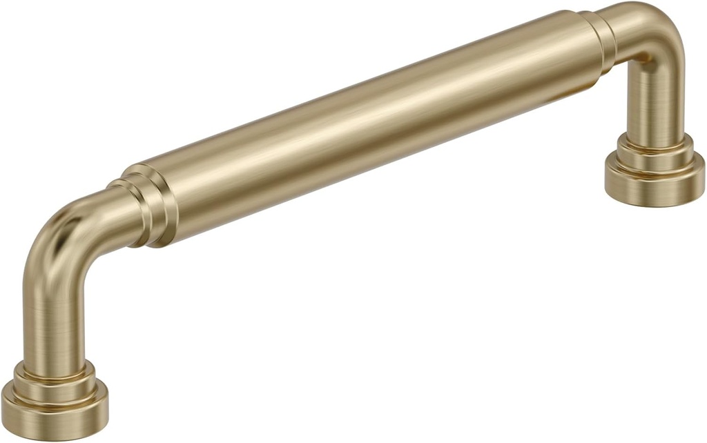Amerock Coble 5-1/16 inch (128mm) Center-to-Center Golden Champagne Cabinet Pull, BP37663BBZ