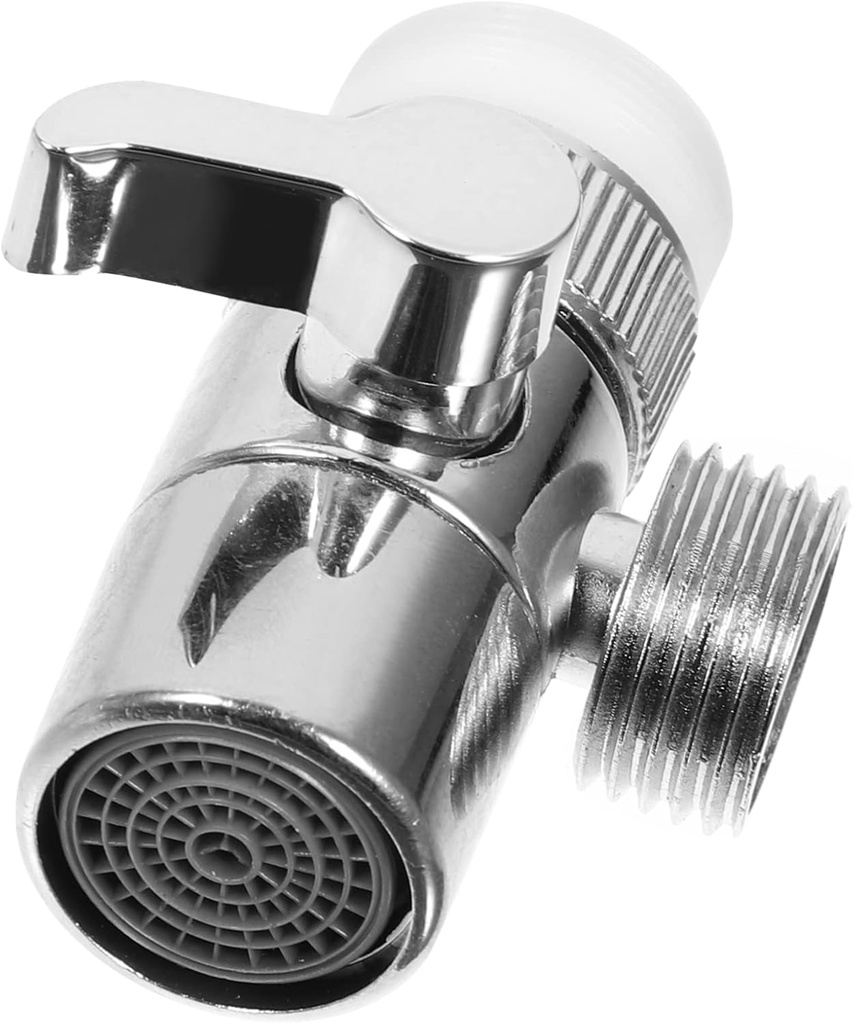 DOITOOL Shower Arm Diverter 1 2 Splitter Bathroom Machine Hose Diverter Sink Portable - Out Aerator Shower Way -way In Adapter Kitchen Faucet with Dishwasher for Washing Shower Diverter