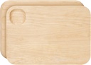 Caraway Cutting Board - Small (10 x 7”) - Double Sided Wood Cutting Board - Made From FSC-Certified Birch Wood - Food-Safe Mineral Oil & Wax Finish