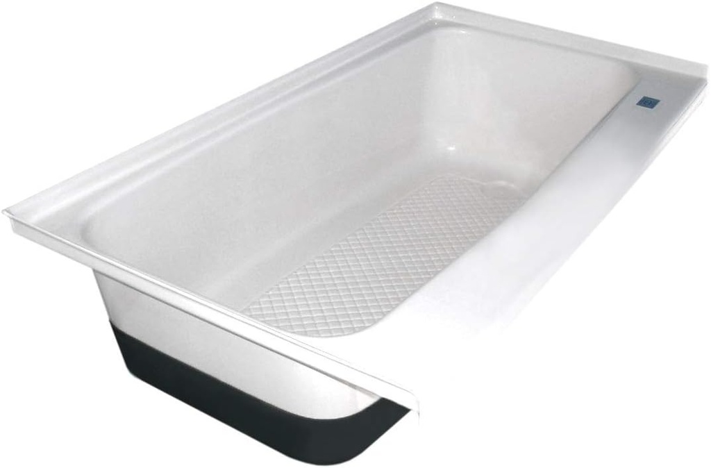 ICON 00480 Bath Tub TU600RH - Right Hand Drain, Polar White