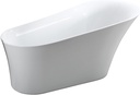 BA6519 Arezzo 67 inch Freestanding Bathtub in Glossy White