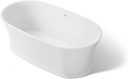 Kohler 8333-0 Memoirs® 66-1/4" x 36-1/2" freestanding bath, White