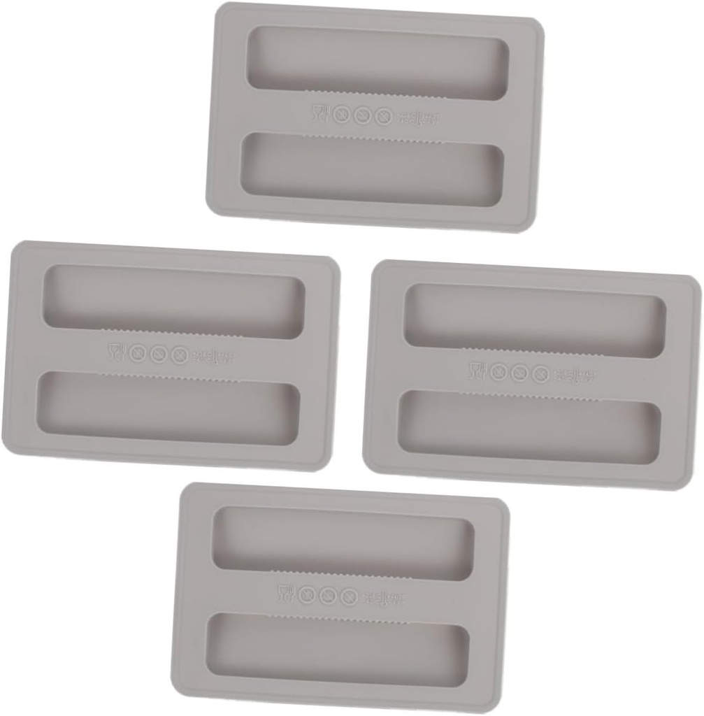 Cabilock 4pcs Silicone Toaster Cover Heat Insulated Bread Machine Protector Dust Cover for Kitchen Appliances for Home Restaurant Use