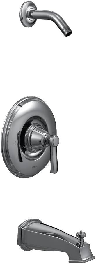 Moen TS2213NH Single Handle Tub and Shower Trim, Chrome