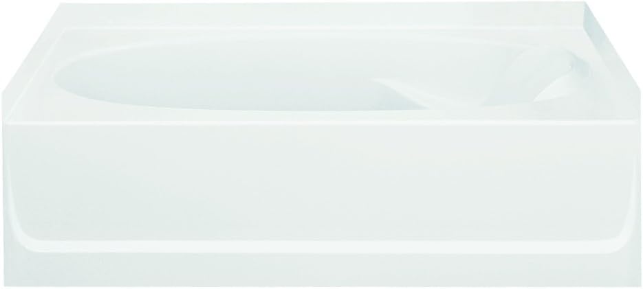 STERLING 71111110-0 Ensemble Bathtub, 60-Inch x 42-Inch x 16-Inch, Left-Hand, White