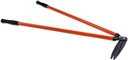 Bahco P75 Lawn Shears with Vertical Blades and Steel Handles, 39-Inch