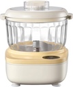 Electric Stand Mixer, 2L Dough Mixer, Household Small Fully Automatic Baking and Kneading Machine, Multi-Function Chef Machine Kneading Dough Machine, for Schools,