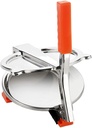 indian Puri Press Stainless Steel Puri Maker Press roti chapati Presser for Home - papad,Puri Maker Press with Handle Kitchen Item Pack of 1