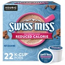 Swiss Miss Hot Cocoa Single-Serve K-Cup, Reduced Calorie, Box of 22