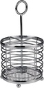 Spectrum Diversified Contempo Silverware Caddy/Holder, Chrome
