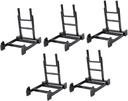 Zerodeko 5Pcs Multipurpose Plastic Display Stands for Dinner Plates Creative Plate Holder Rack for Home Weddings and Events Suitable for Plates