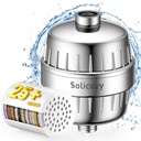 Chlorine Buster ! 25+ Stage High Output Shower Filter for Shower Heads – Softens Water Filter Removes 99% of Impurities – Improves Skin, Hair, Nails – Reduces Dry Itchy Skin, Dandruff