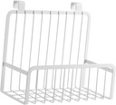 Multi-functional Hanging Bedside Organizer Basket for Kitchen Dorm Strong Load-bearing Easy Installation White for Storage