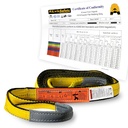 KwikSafety - Charlotte, NC - Mighty Sumo 2”x 8’ Poly Web Sling Lifting Strap Construction ASME OSHA / 6400lbs Vertical 5100lbs Choker 12800lbs Basket/Rigging Moving Towing Hoisting Gear