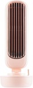 Mini Air Conditioner, Portable Evaporative Air Cooler, 6H Timer, 3 Speeds, Multi-Function Humidifier Purifier for Bedroom Office (Color : Pink)