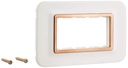 Anchor by Panasonic 66804WHC Roma Urban Modular Polycarbonat 4M Curve (kobberhvid, pakke med 1)