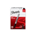 Sharpie Permanente markører, Bulk Set, Fine Tip markører, For plast, metal, træ, og mere, sort, 36 Greve