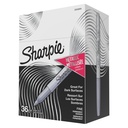 Sharpie Metallic Permanente markører, Fine Point, Metallic Sølv, 36 Greve