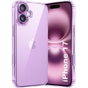 TheGiftKart Ultra-Hybrid Crystal Clear Back Case Cover til iPhone 17