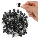 OWLKELA 120 Pack Binder Clips, 5 / 8 Tommer, Sort