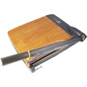 Westcott 12 "TrimAir Wood Guillotine Paper Cutter & Paper Trimmer, 30 ark (15106)