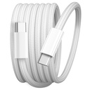 Verilux 240W C til C Kabel hurtig opladning, 6.6Ft / 2M Nylon flettet, 480Mbps Da