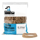 3 "x1 / 16", Størrelse # 18, Ca 450 Gummi Bands Per Bag, Alle Formål Gummi Bands, Gummi Band Målinger: 3 "x1 / 16" - 1 / 4 Pound Bag, Beige