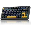 AULA F75 75% trådløst 2.4GHz / type- C / Bluetooth Gaming Mekanisk tastatur