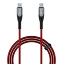 boat type C til C 65W Fast Charging Cable med 480 Mbps Data Transfer, Tangle- Free Cable i Premium Nylon flettet Design (Martian Red)