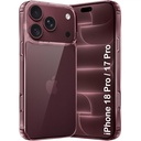 TheGiftKart Ultra-Hybrid Crystal Clear Back Case Cover til iPhone 18 Pro / 17 Pro Budd124; Shockproof Design 124; Camera Protection Bump Budd124; hard Clear Back Budd124; Bumper Cover Case (PC & TPU, Transparent)