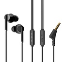 GOBOULT WiredX 250 Earphones med 3,5 mm Jack, 12mm Bass Drivere, Inline Kontrol, Earphones Wired Headphones med mikrofon