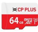 CP PLUS 64GB microSDXC Memory Card Grade UHS-3 klasse 10, Op til 70 Mbps Læsning & 30 Mbps Skrivning hastighed med høj ydeevne af dataoverførsel & lavere strømforbrug for bærbare enheder