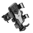 Kratos B4 Mobile Holder til cykel med One Click Locking, 360 ° Rotation, Secure Grip Design, Shock Proof Cushioning Pad Beskyttelse af enheder, Bike Mobile Holder til GPS Navigation Enheder Support