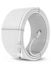 FEDUS Cat6 Ethernet kabel, 10M høj hastighed 550MHZ / 10 Gigabit hastighed UTP LAN kabel, Netværk kabel kabel RJ45 kabel LAN kabel, Patch Computer Cord Gigabit kategori 6 ledninger til modem, WHITE