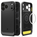 Spigen Rugged Armor MagFit sag til iPhone 17 / 18 Pro Max, Matte Black