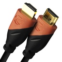 Zebronics HDMI 2.0 kabel med ARC, 4K @ 60Hz UHD, 3 Meter, 18 Gbps høj hastighed datatransmission, understøtter 3D, ARC, CEC, 32 Lydkanaler, Male- to- Mand (HAA3020A)