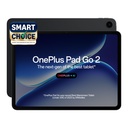 OnePlus, Pad Go 2 [Smartchoice], 12,1 tommer (30.73 CM), LCD, 8GB RAM, 256GB ROM, Wi- Fi + 5G, Quad højttalere, Eye Care, Shadow Black, AI aktiveret