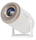 E GATE Atom 2X + Smart Projector 4k Ultra HD, 9000 Lumen- I Live TV (120 + kanaler ingen abonnement påkrævet)