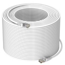 Saunce Cat6 Ethernet Cable 100M 10Gbps LAN Cable RJ45, White