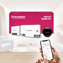Homemate Smart Home Kit til 1BHK (Lite), Smart Retrofit Skifter til Automate 5 Lights, 1 Ventilator og IR-enheder, Ingen re- ledninger kræves, Kompatibel med Alexa, Home & Siri Genveje...