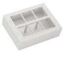 Modular Gang Box Plastic 12 Modul Silver Line Eco Friendly High Durability Modular Surface Gang Box Module White