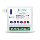 Finery 4 Node WiFi Smart Switch Retrofit Kit Understøtter Manuelle kontakter Kompatibel med Alexa & Home iOS og Android Smart Life app (4 Node / Gang)